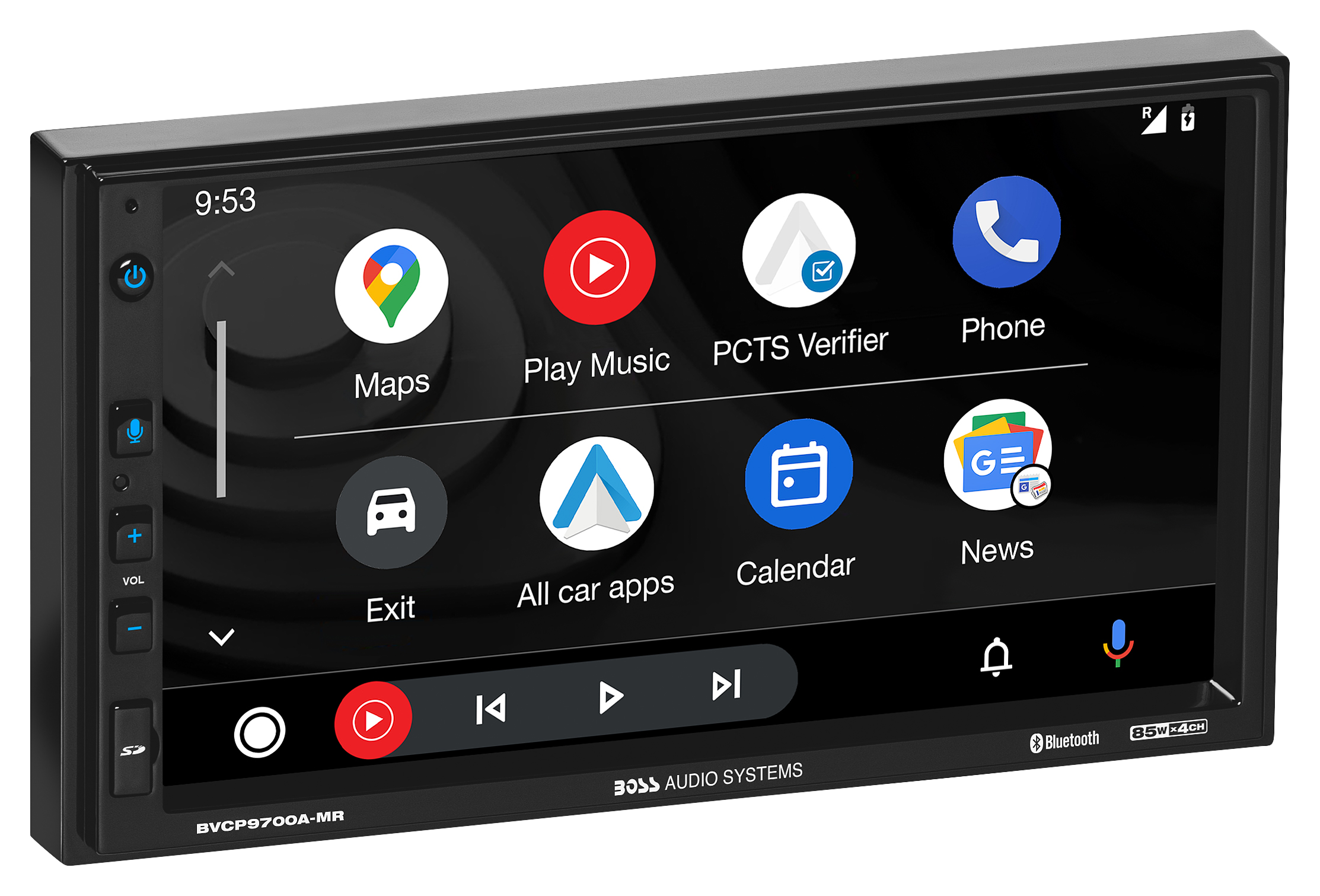 BOSS Audio Systems DoubleDIN Mechless TouchScreen Digital Media